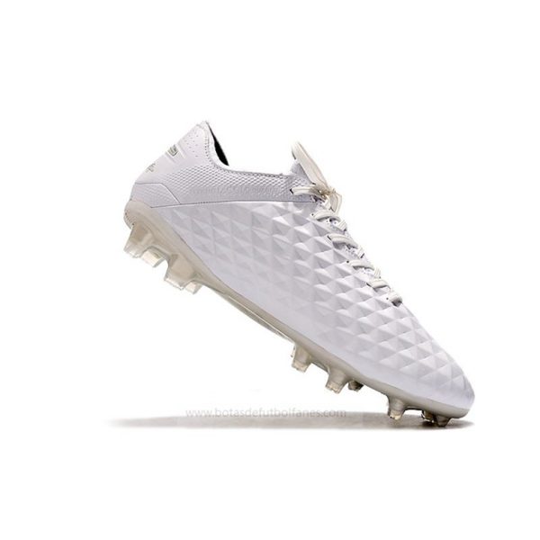 Nike Tiempo Legend Elite FG Blanco Plata